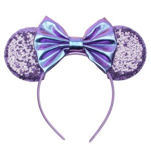 Minnie Mouse Princess Purple Headband